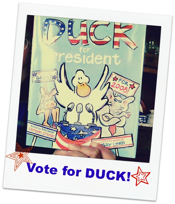 Unconventional Librarian Duck for President